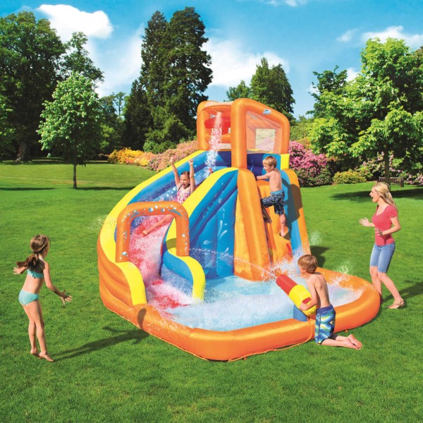 Bestway Tobogán acuático H2OGO Turbo Splash Water Zone-Mega Water Park