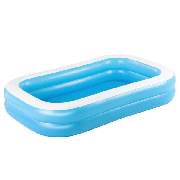 Bestway Piscina familiar inflable rectangular azul blanco