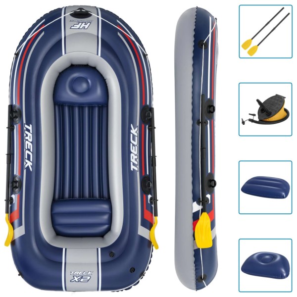 Bestway Set de botes inflables Hydro-Force Treck x2 255x127 cm