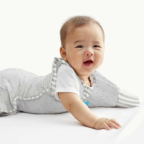 Love to Dream Saco de bebé Swaddle Up Transition Bag Lite gris M