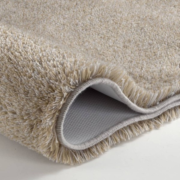 Kleine Wolke Alfombra de baño Relax gris taupe 55x65 cm