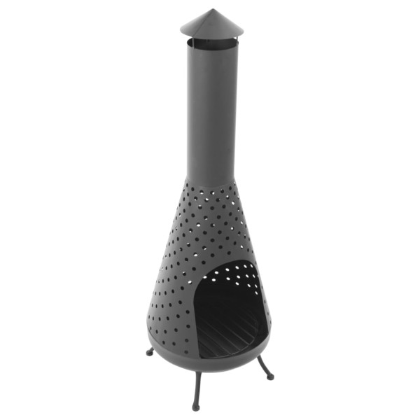 RedFire Chimenea de jardín Napa negro