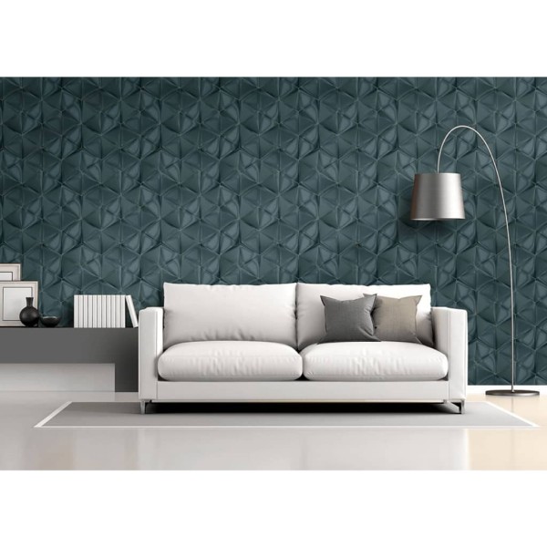 DUTCH WALLCOVERINGS Papel de pared Onyx verde