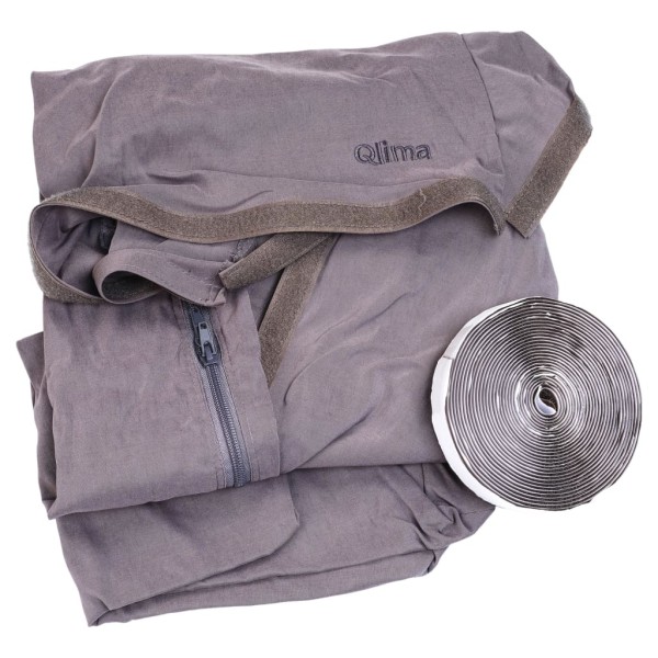 Qlima Kit montaje ventana de aire acondicionado portátil WKR 01 gris