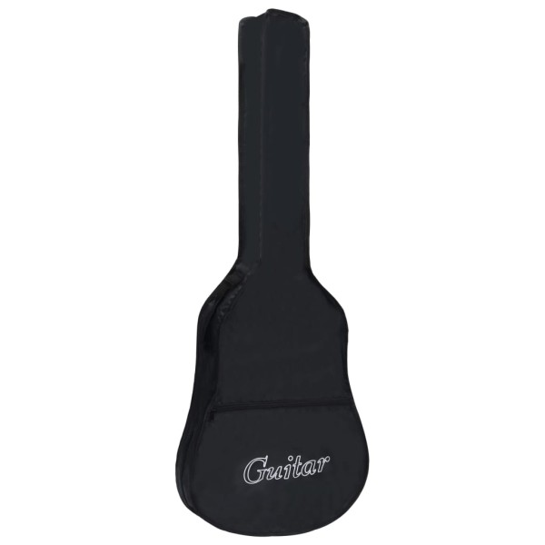 Guitarra clásica para principiantes con funda negro 4/4 39"