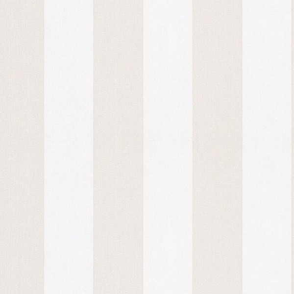 Noordwand Papel de pared Topchic Stripes beige y blanco