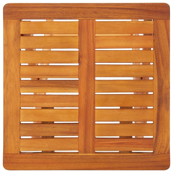 Tumbonas con mesa y cojines 2 uds madera maciza de acacia