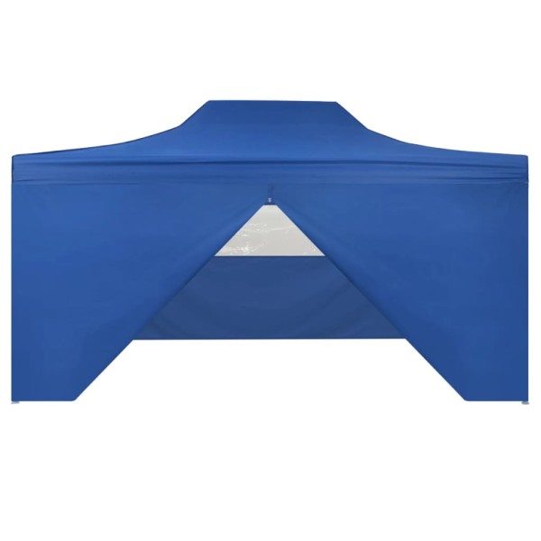 Carpa pleglable Pop-up con 4 paredes 3x4,5 m azul