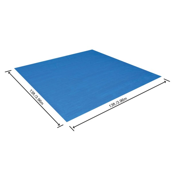 Bestway Cubierta de suelo para piscina Flowclear 396x396 cm