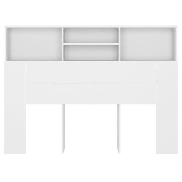 Mueble cabecero blanco 140x19x103,5 cm