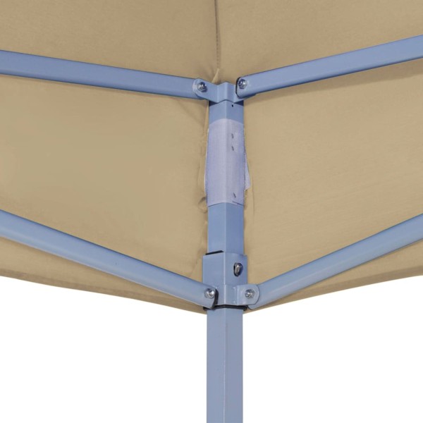 Techo de carpa para celebraciones beige 270 g/m²