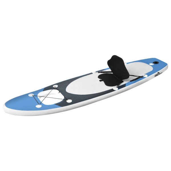 Set de tabla de paddle surf hinchable azul marino 330x76x10 cm