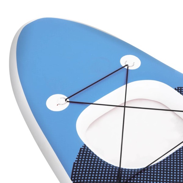 Set de tabla de paddle surf hinchable azul marino 330x76x10 cm