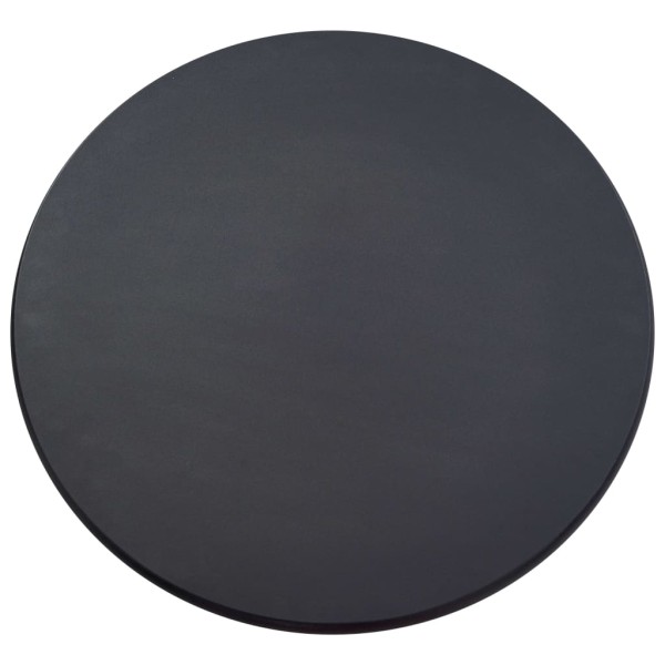 Mesa alta de cocina MDF negro 60x107,5 cm