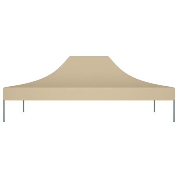 Techo de carpa para celebraciones beige 4x3 m 270 g/m²